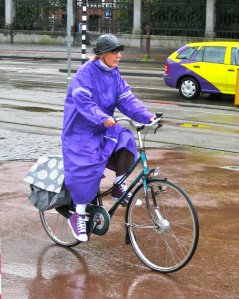 Dutch bicycle lady